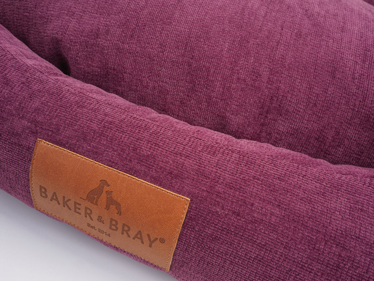 The Ultimate - Eco Friendly Orthopaedic Luxury Dog Bed, Rhubarb Red
