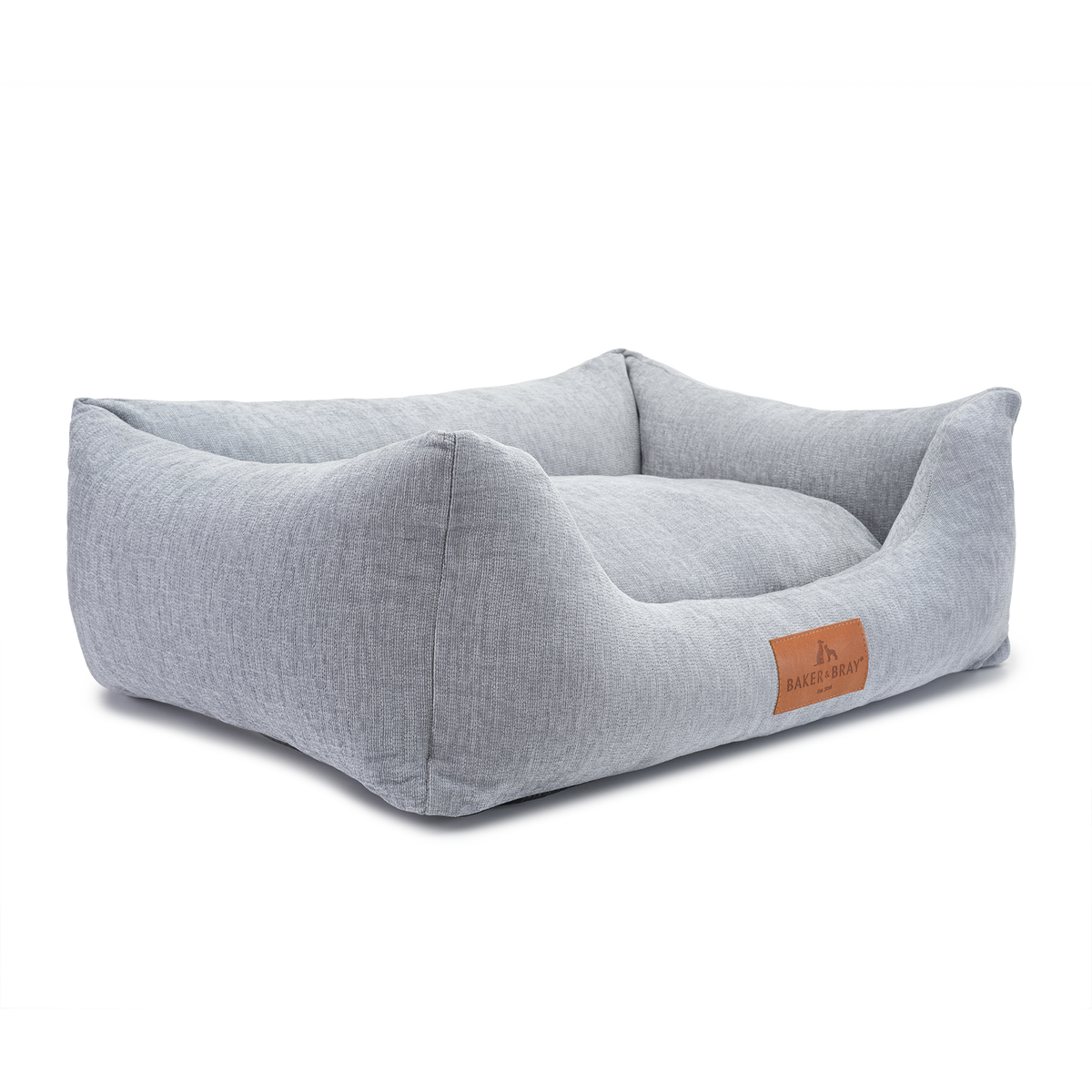 The Ultimate - Eco Friendly Orthopaedic Luxury Dog Bed, Stone Grey