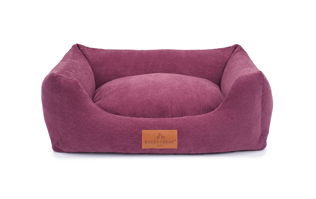 The Ultimate - Eco Friendly Orthopaedic Luxury Dog Bed, Rhubarb Red