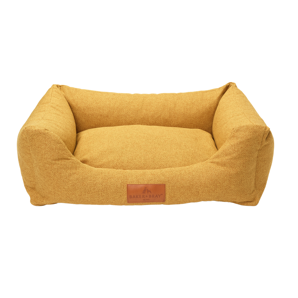 The Ultimate - Eco Friendly Orthopaedic Luxury Dog Bed, Mustard Yellow