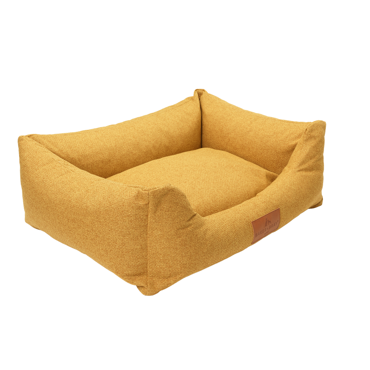 The Ultimate - Eco Friendly Orthopaedic Luxury Dog Bed, Mustard Yellow