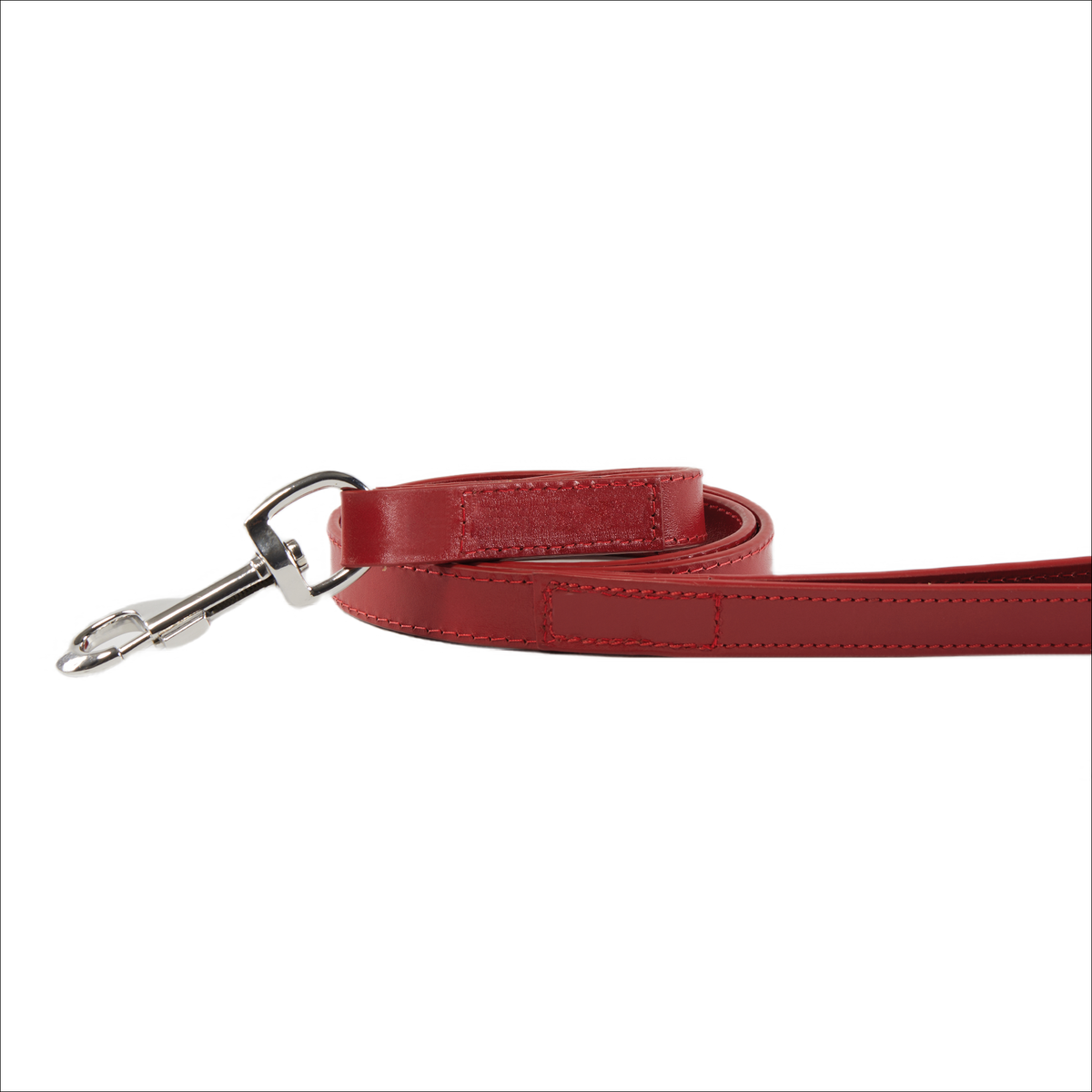 Eco Friendly Leather Dog Lead, Rose