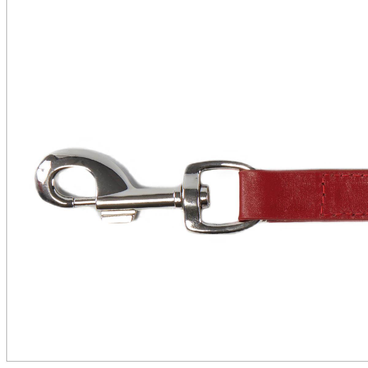 Eco Friendly Leather Dog Collar & Lead Set, Rose