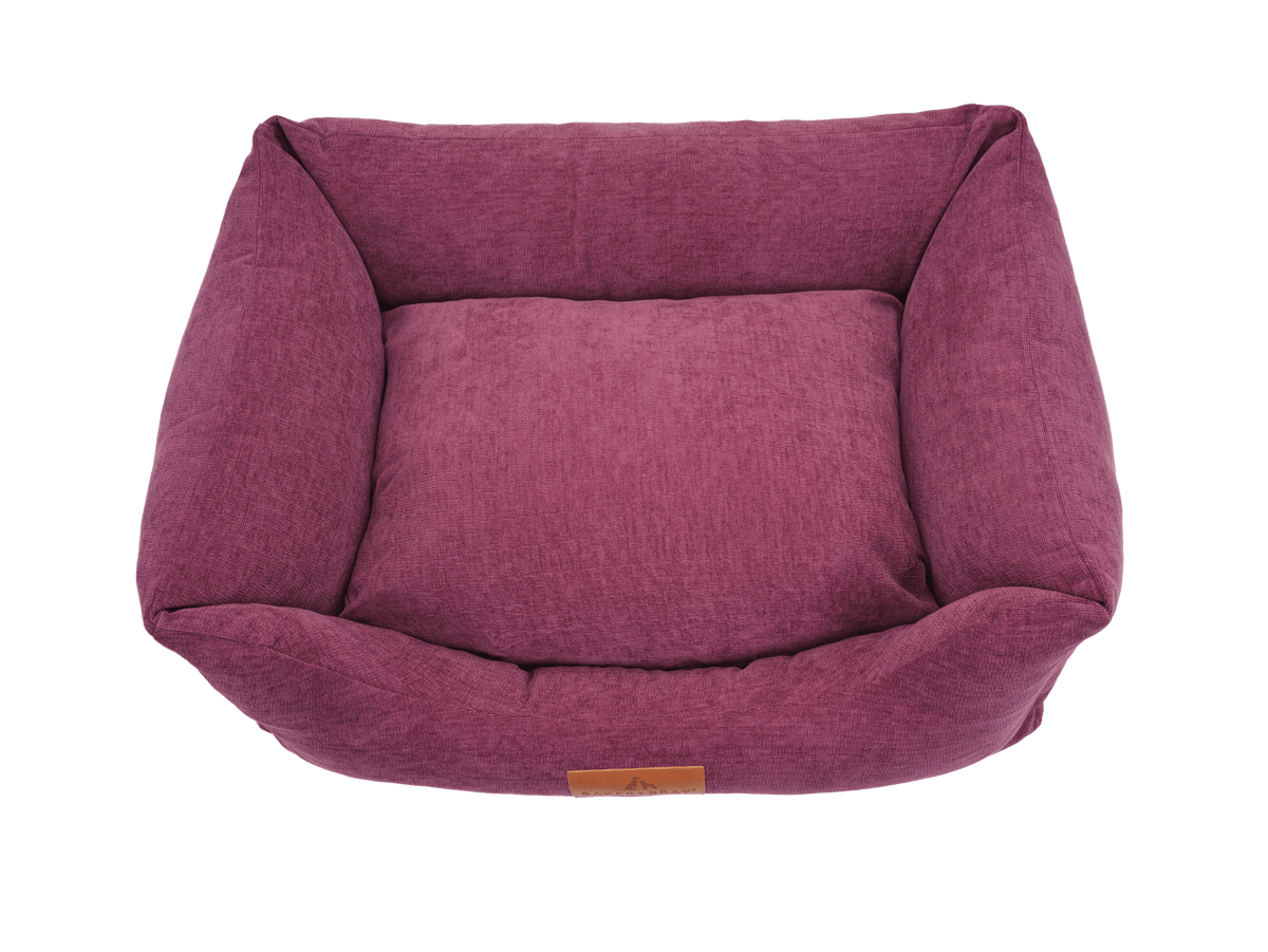 The Ultimate - Eco Friendly Orthopaedic Luxury Dog Bed, Rhubarb Red